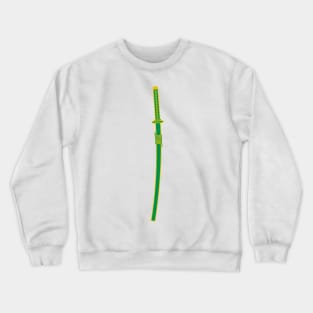 katana (green) Crewneck Sweatshirt